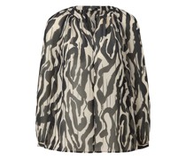 Bluse, Split-Neck, für Damen