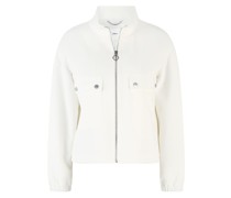 Übergangsjacke, gerader Schnitt, Stehkragen, für Damen