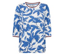 Shirt, 3/4-Arm, florales Design, für Damen