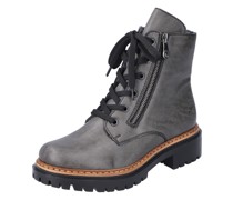 Schnürstiefeletten, Reißverschlüsse, wärmend, für Damen