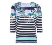 Shirt, 3/4-Armustermix, für Damen