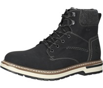Schnürstiefeletten, Reißverschluss, gefüttert, für Herren