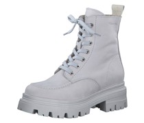 Schnürstiefeletten, Leder, Reißverschluss, für Damen
