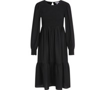 Shirtkleid, Langarm, Smok-Details, für Damen