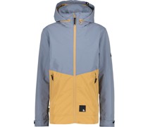 Jacke, angarm, Stehkragen, zweifarbig, für Herren
