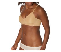 Zero Feel Triangel-BH, nahtlos, gepolsterte Cups, herausnehmbare Pads, für Damen