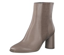 Stiefelette, Blockabsatz, Leder, für