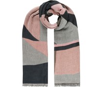 Schal, mehrfarbig, für Damen