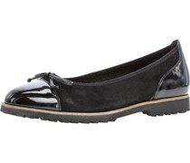 Ballerinas, Leder, Blockabsatz, für Damen