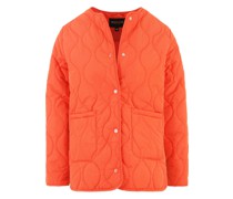Steppjacke, Rundhals, für