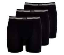 Boxershorts, 3er-Pack, Stretch, für Herren