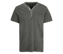 T-Shirt, Henley-Ausschnitt, Streifen, für Herren