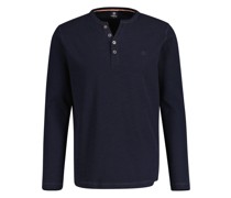 Shirt, angarm, Heney-Ausschnitt, für Herren