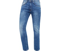 Jeans, 1/1-Länge, Slim Fit, 5-Pocket, Waschung, Stretch, für Herren