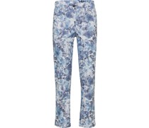 Stoffhose, floral, für Damen