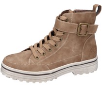 Schnürstiefeletten, Fersenlasche, für Damen