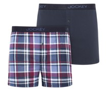 Night & Day Boxershorts, 2er-Pack, für Herren