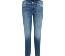 Jeans, Slim Fitid Waist, Waschung, für Damen