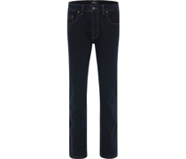 Jeans, 5-Pocket, Regular-Fit, uni, für Herren