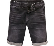 3302 Jeansshorts, Waschung, Slim Fit, 5-Pocket, für Herren