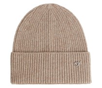 Beanie, uni, Wolle-Anteil, für Damen