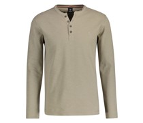 Shirt, Langar, Henley-Ausschnitt, für Herren