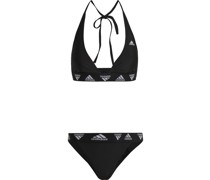 Neckholder-Bikini, Logo-Detail, für Damen
