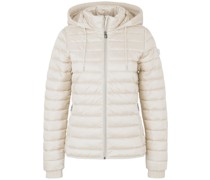 Steppjacke, Stehkragen, Kapuze, für Damen