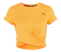 Studio Yogini T-Shirt, Rundhals, uni, für Daen