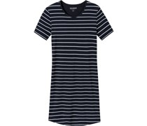 Nachthemd, kurze Ärmel, gestreift, für Damen.