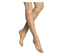 Invisible Kniestrümpfe, 15 den, Kompression, für Damen