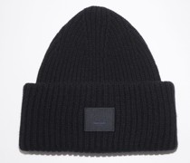 Beanie mit großem Face-Logo