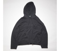 Hoodie mit Logo-Tape