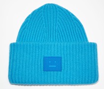 Beanie mit großem Face-Logo