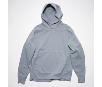 Kapuzen-Sweatshirt mit Stempel-Logo