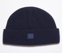 Beanie mit kleinem Face-Logo