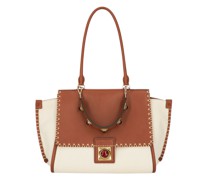 Crown Me Handtasche mit Bernsteinfarbenen Steinen