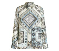 Bluse mit Allover Pochette-Print