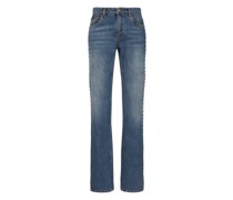 Jeans mit Winzigen Nieten