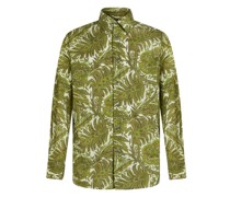 Baumwollhemd mit Floralem Paisley-Print