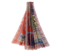 Patchwork-Schal aus Kaschmir
