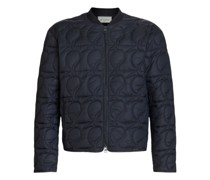 Gesteppte Daunen-Bomberjacke mit Paisley