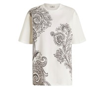 T-Shirt mit Paisley-Ranken
