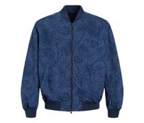Bomberjacke mit Floralen Paisleymustern