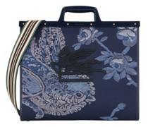 Love Trotter Jacquard-Tasche mit Vögeln