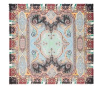 Schultertuch aus Kaschmir mit Ornamentalem Paisley