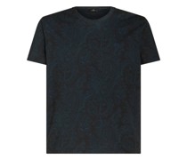 Paisley T-Shirt aus Baumwolle