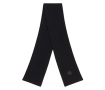 Strickschal mit Logo