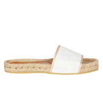 Flache Sandalen mit Paisleymotiven