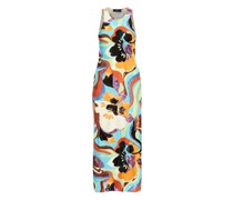 Paillettenkleid mit Floralen Motiven